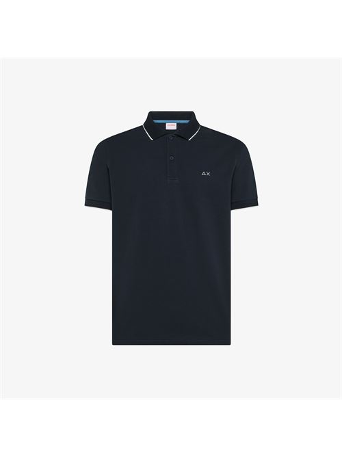 polo small stripe on collar SUN 68 | A3611107